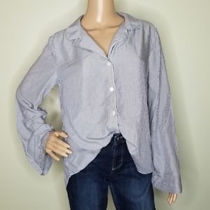 Anthropologie Cloth & Stone Oversized Button Up